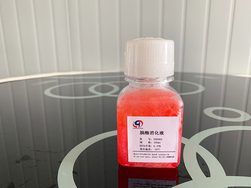0.25%细胞胰酶消化液/EDTA